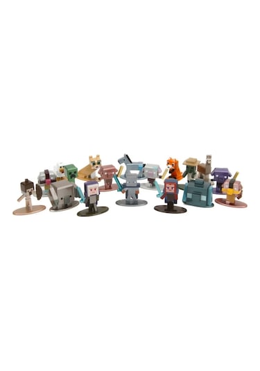 Jada Minecraft Legends Multi Pack Nanofigs Wave 9 Smb-253265011