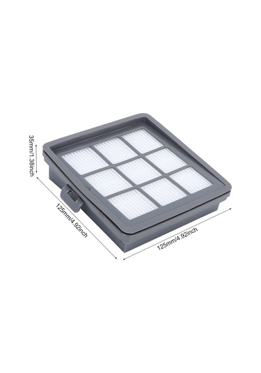 Konesam Electrolux Vc-t3515e, T55, T53, T51, Vc-t3311e Süpürgeleri İçin Yedek Hepa Filtre + Filtre Pamuk, Toz Filtreleme, Kolay Kurulum, Dayanıklı Abs Malzeme
