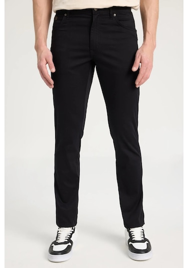 Wrangler Texas Slim Pantolon Black Çok Renkli