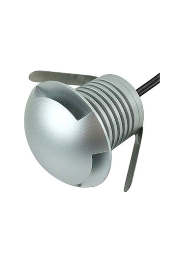 Sones 3w Led Gömülü Polarize Gömülü Lamba Ip67 Su Geçirmez Kaplumbağa Kabuğu Lambası Açık Bahçe Çim Lambası, Beyaz Işık 4000k Q1 Tek Yönlü Işık