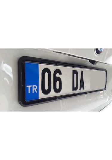 Tüvtürk Onayli. Piyano Black Plakalık 2Adet Isimsiz Plakalık 228108832