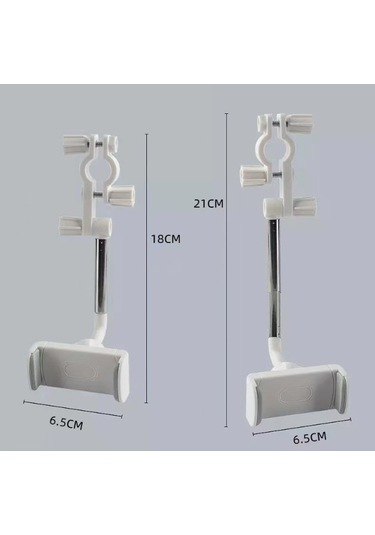Kenpazar Araba Dikiz Aynasına Takılan Akrobat Telefon Tutucu Siyah