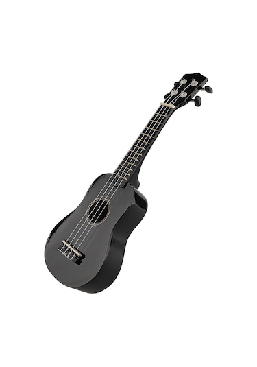 Adams 21'' Soprano Boy Siyah Renk Ukulele Gitar-Pena