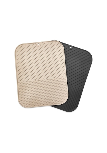 Buffer Silikon Kaydırmaz Mutfak İçin Çok Amaçlı Bulaşık Matı