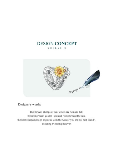 Bamoer 925 Ayar Gümüş Ayçiçeği Charms Boncuk Kadınlar İçin Orijinal Gümüş Bilezik Güzel Takı Gümüş