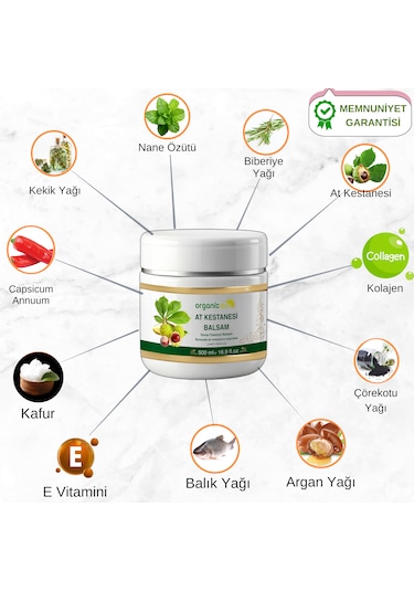 Organicsun At Kestanesi Balsamı Jeli 500 ML