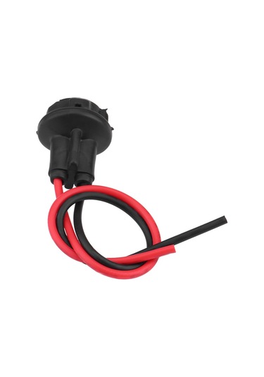 Kosona T10 Fari Ampul Soketi, Kauçuk Malzeme, Isı Dayanıklı, Kolay Kurulum, Siyah, 2 Adet - Araç, Motosiklet Için