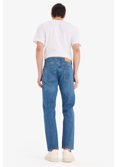 Defacto Sergio Regular Fit Normal Bel Boru Paça Jean Pantolon A6948AX25AU Mavi Defacto Sergio Regular Fit Normal Bel Boru Paça Jean Pantolon A6948AX25AU Mavi