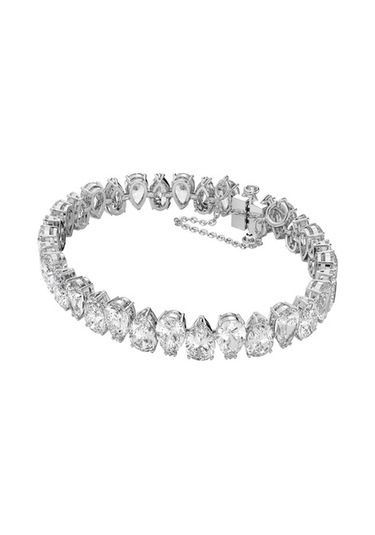 5598350 Swarovski Bilezik Millenia:Bracelet Pear Whıte/Rhs Gümüş