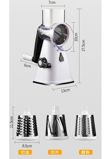 Pazly Mutfakçok Fonsevonlu Tel Dilimli Silgi Beyaz, Pratik Mutfak Aleti Beyaz