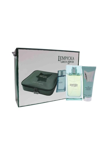 Lolita Lempicka Green Lover Edt 100 Ml + 75 Ml Parfumed After Shave Gel Erkek Parfüm Seti Aromatik