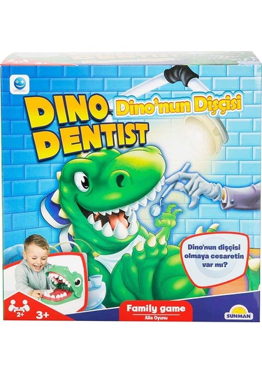 Dino Diş Çekme Oyunu El Becerisi Ve Refleks Geliştiren Çocuk Oyunu