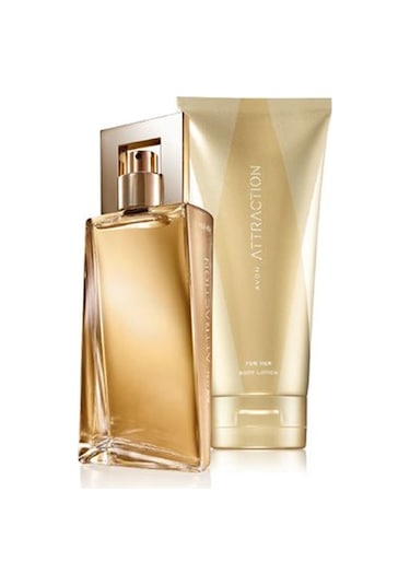 Avon Attraction Kadın Parfüm EDP 50 ML + Vücut Losyonu 150 ML