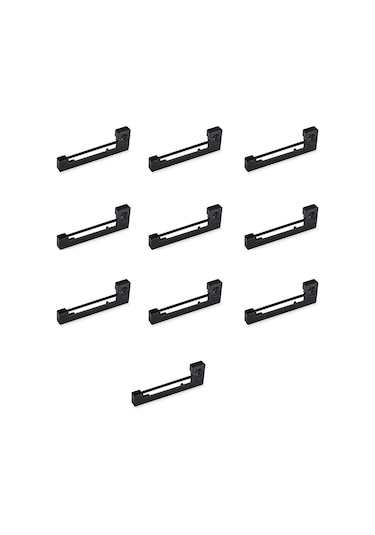 Leasetake 10 Adet Siyah Taksi Şerit Kartuş Bant Erc-05 Erc05 Epson M150 M-150ıı M1500ıı M150ıı Ec7000 150ıı M-150 Iı İçin Uygun