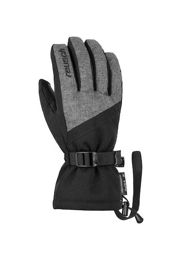 Reusch Outset R-Tex Xt Softshell Erkek Snowboard Eldiveni Gri/Siy