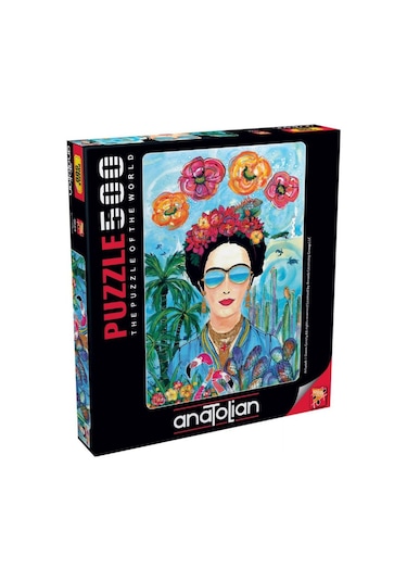 Anatolian 500 Parça Frida Puzzle