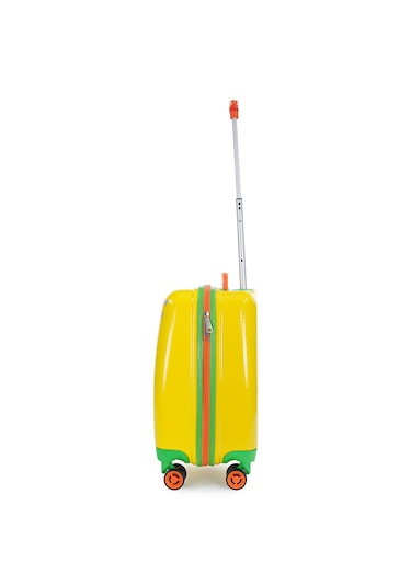 Wexta Ayıcık Çocuk Valizi Wx-420 Sarı