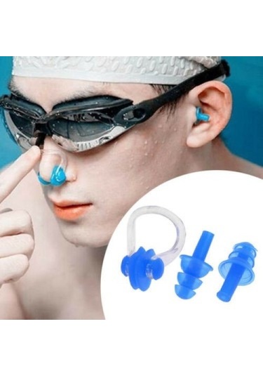 Periboia Silikon Su Geçirmez Kulak &amp Burun Tıkacı