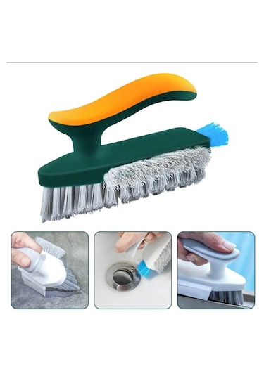 Tineke Saplı Çok Amaçlı Sert Temizlik Fırçası Fayans Lavabo Halı