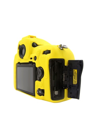 Nikon D850 İçin Puluz Yumuşak Silikon Koruyucu Kılıf Sarı