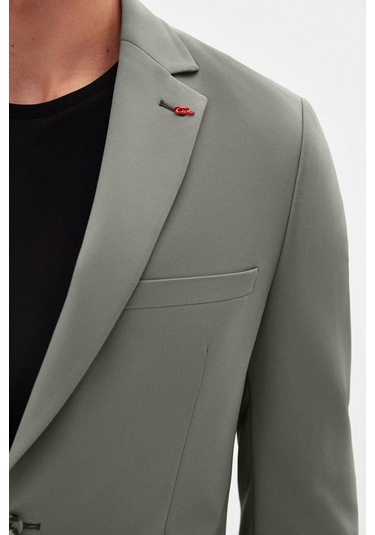 Twn Slim Fit Vizon Düz Takim Elbise 4ec05e301545m V01
