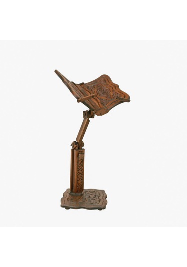 Ayarlanabilir Rahle Asansörlü Ahşap Ayaklı Rahle Motifli