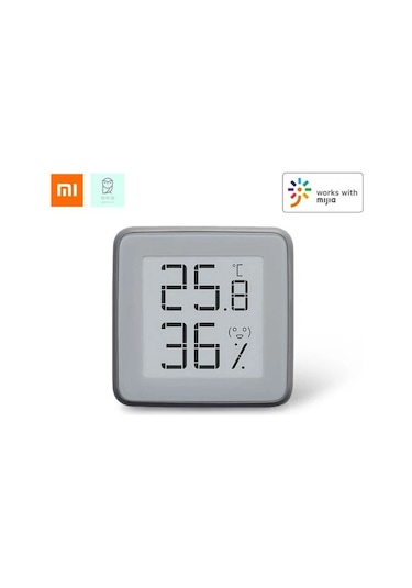 Xiaomi Mmc E-mürekkep Ekranı Akıllı Termometre Higrometre Bluetooth Ekran Dijital Nem Ölçer Sıcaklık Nem Sensörü