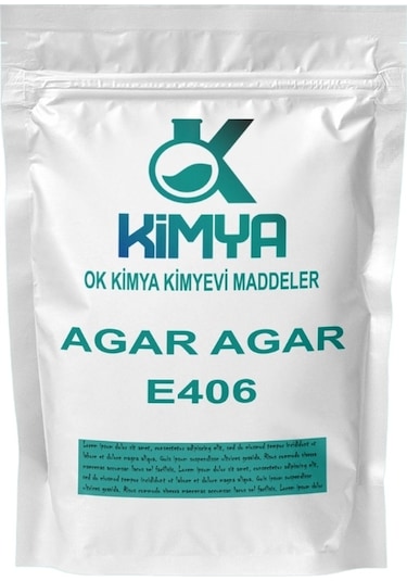 Ok Kimya Agar Agar E406 Bitkisel Jelatin 2500 G