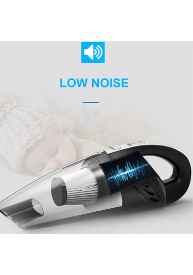 Yifomall Kablosuz Araç Ve Ev Vakumu - 3200pa Güçlü Emiş, 2200mah Pil, Hızlı Şarj, Islak/kuru Temizlik