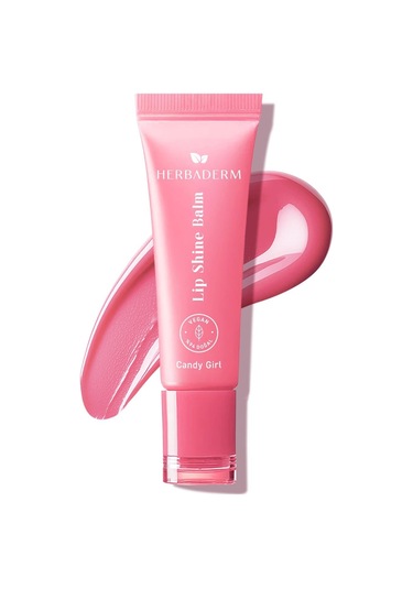 Parlatıcı, Dolgunlaştırıcı, Onarıcı Vegan Dudak Balmı, Tatlı Şeker Aromalı 10 Ml