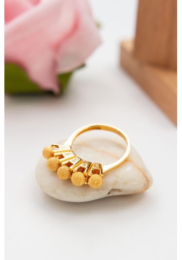 Latif Kuyumculuk 22 Ayar Altın Beaştaş Model Yüzük Lkyzk1522