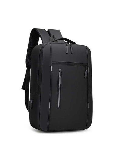 Createtech Yönetici Çantası - Siyah, Omuzda Taşıma, İş, Ev, Büyük Bilgisayar Çantası Siyah