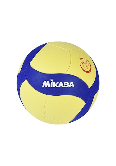 Mikasa VS123W-SL No 5 Mini Voleybol Topu Mavi Sarı Mavi - Sarı