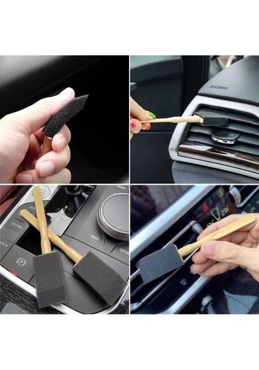 Buffer 5'li Araba Havalandırma Temizleme Fırçaları Klima Çıkışlar