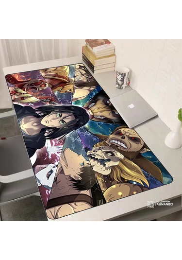 Laumango Titan Oyun Mouse Pad Xxl - Kaymaz Kauçuk Bilgisayar Halı, Klavye Destekli Gamer Aksesuar Xxl Dark Brown Dark Brown