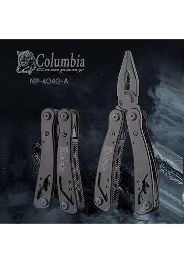 Columbia Company Np-4040 Çok Amaçlı Pense Ve Vidalama Seti - Siyah