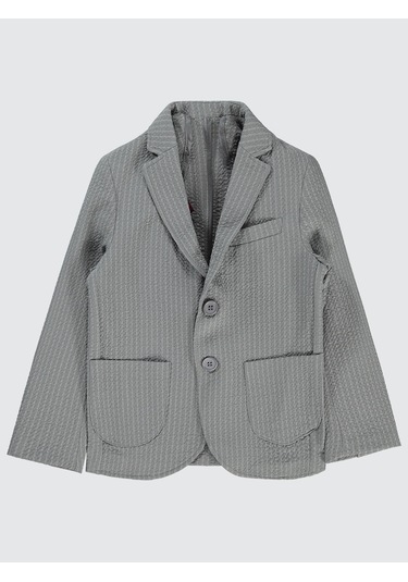 Civil Boys Erkek Çocuk Ceket 6-9 Yaş Gri Gri