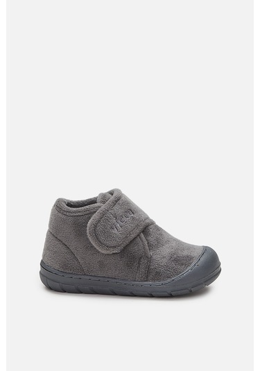 Vicco Color Rahat Kalıp Unisex Bebek Füme Panduf Gri