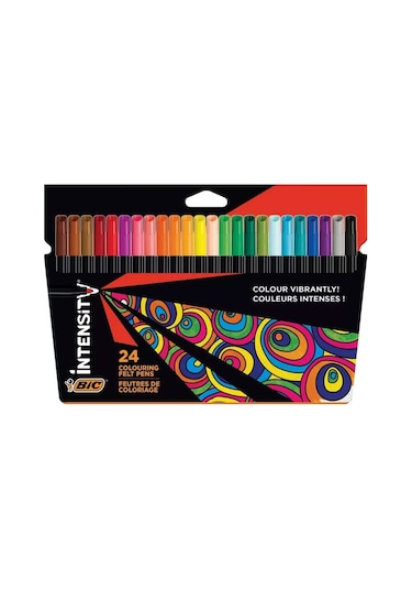 Bic Intensity Keçeli Boya Kalemi 24'lü