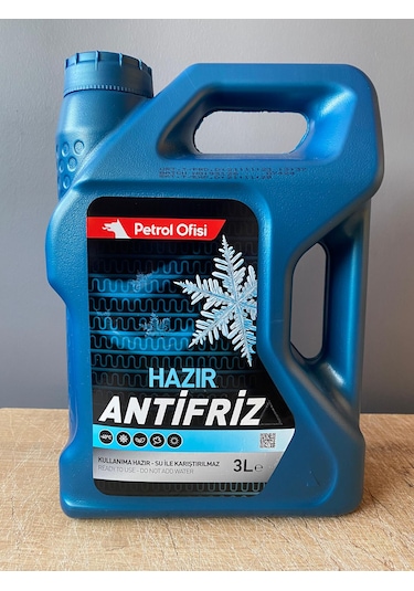 Petrol Ofisi Kullanıma Hazır Mavi Renkli İnorganik Antifriz 2023