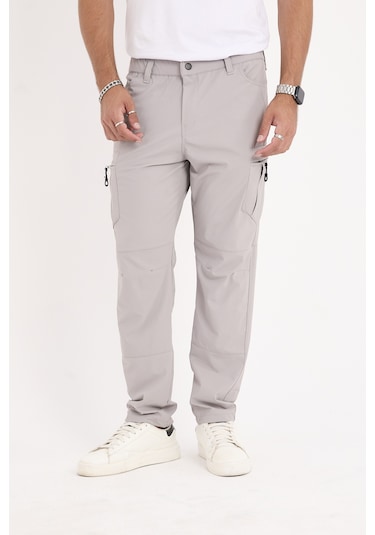 Camp532 Outdoor Tactical Su İticili Likralı Yazlık Erkek Taktik Pantolon Taş