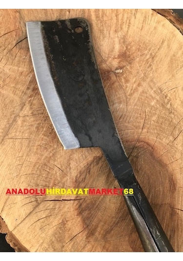 Çelik Satır Kasap Satırı Et Kemik Kesme Satırı 37 Cm
