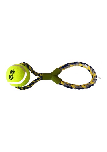 Markapet Tenis Toplu Y Şekilli Köpek Oyuncağı 7 x 27 CM