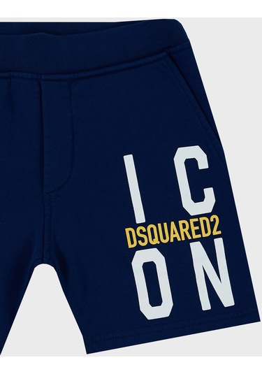 Dsquared2 Çocuk Short Dq0250-d002y Blue Saks Saks