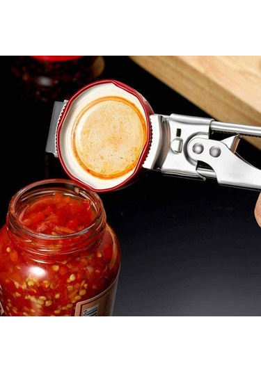 Master Konserve Ve Şişe Açacağı, Ayarlanabilir Çok Fonksiyonlu Paslanmaz Çelik Konserve Açacağı Kapak Tutacağı, Manuel, Mutfak Aksesuarları Diğer