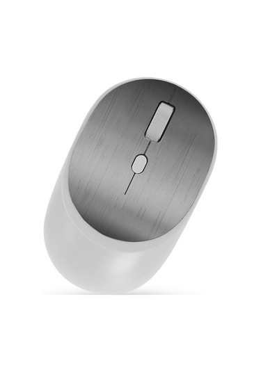 Büro Ev Ofis Bilgisayarı İçin Gri Bluetooth Wifi Mouse Diğer