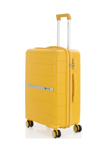 Mçs Polipropilen Valiz V366 65 Cm S20sy100004165 00012 Sarı