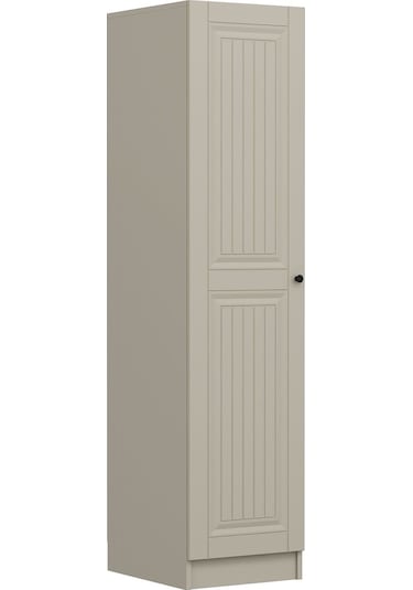 Minar Kale 1 Kapaklı Dolap İlkbahar Mebran 190cm - Kumtaşı/kumtaşı - Askılıklı Kumtaşı