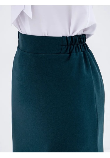 Sm.belıanını Lastikli Uzun Etek 261861028 Koyu Yeşil