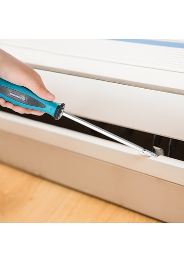 Symbee Crv 6150 Çelik Manyetik Tornavida Seti, Çift Uçlu Philips+düz , Ev Aletleri Tamiri İçin, 5 Adet Uç Ve Tutamak Diğer